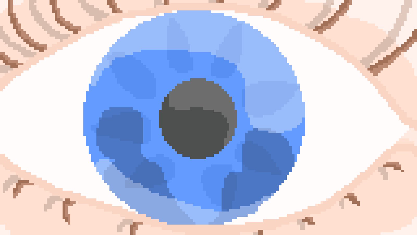 Eye pixel art